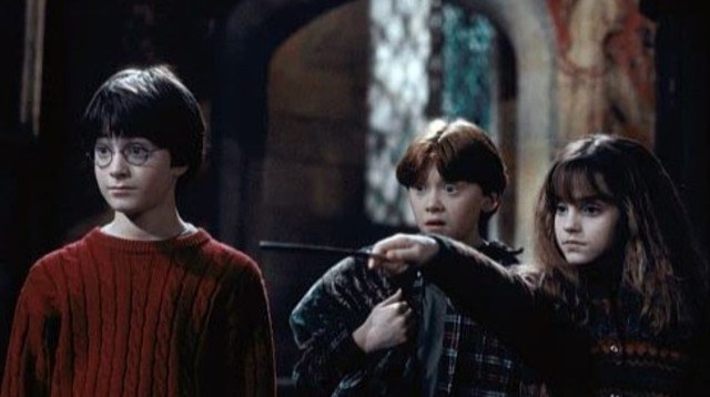 מתוך "הארי פוטר ואבן החכמים" (צילום: צילום מסך)