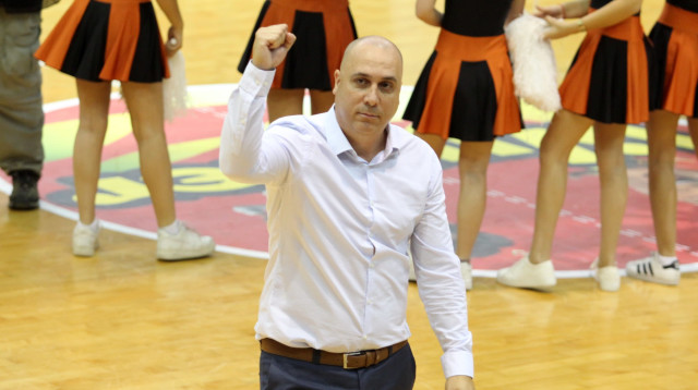 מאמן עירוני נהריה אריק אלפסי (צילום: אדריאן הרבשטיין)