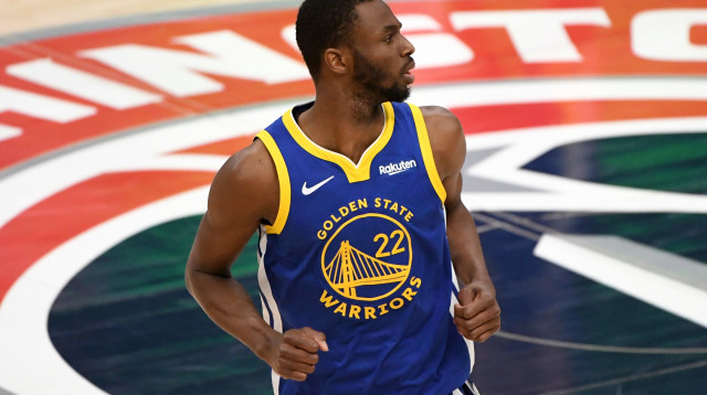 אנדרו וויגינס, שחקן גולדן סטייט ווריירס (צילום: GettyImages, Will Newton)