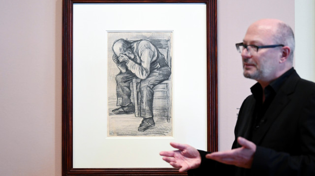 "שחוק", היצירה החדשה של ואן גוך  (צילום: רויטרס)