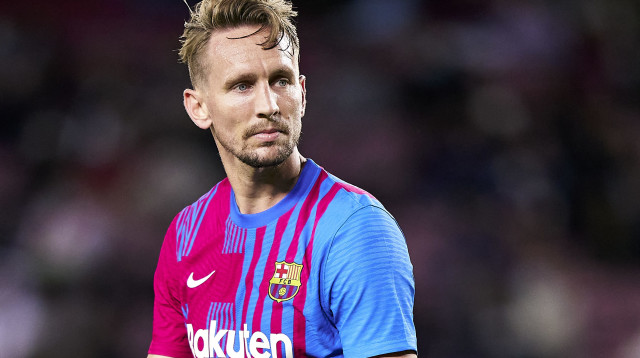 לוק דה יונג שחקן ברצלונה (צילום: GettyImages, Quality Sport Images)