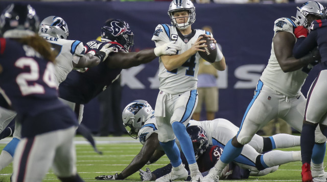 שחקן קרוליינה פנתרס סאם דארנולד (צילום: GettyImages, Leslie Plaza Johnson)