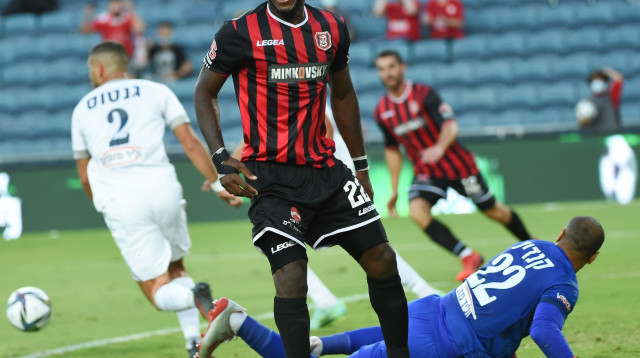 שחקן הפועל ירושלים וויליאם אגאדה (צילום: ברני ארדוב)