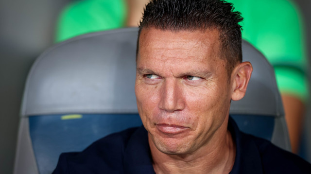 ברק בכר מאמן מכבי חיפה (צילום: מאור אלקסלסי)