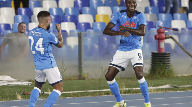 האחראים ל-6 מ-6. אוסימן ואינסינייה (צילום: רויטרס)