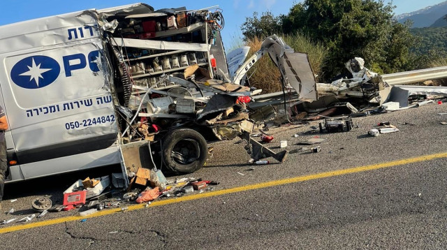 תאונת הדרכים בצפון (צילום: אנשי הדממה)