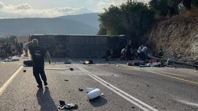 צילום מזירת התאונה (צילום: אנשי הדממה)