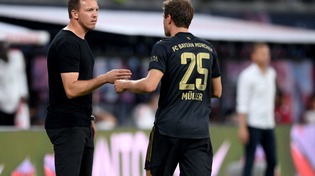 יוליאן נאגלסמן, תומאס מולר, באיירן מינכן (צילום: GettyImages, Matthias Hangst)