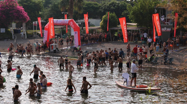 צליחת הכנרת ה-67, 2021 (צילום: פטריסיה בן עזרא)