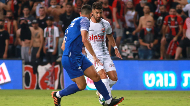 אלון תורג'מן שחקן הפועל חיפה (צילום: קובי אליהו)