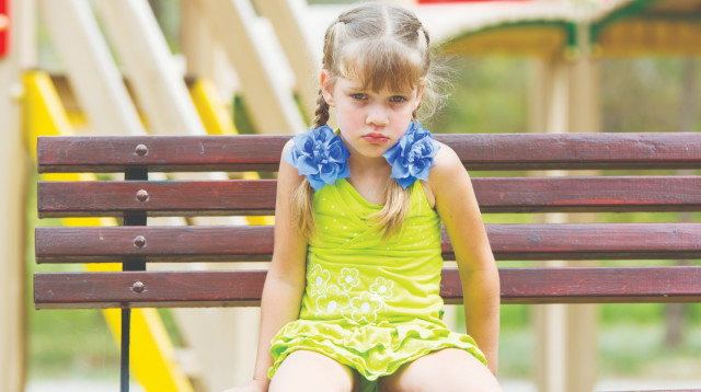 ילדה כועסת (צילום: גטיאימג'ס)