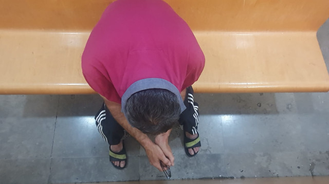 החשוד ברצח ליטל יעל מלניק בבית המשפט (צילום: שלומי גבאי, וואלה!)