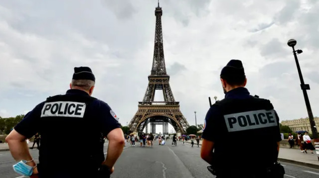 שוטרים בצרפת, אילוסטרציה (צילום: Getty images)