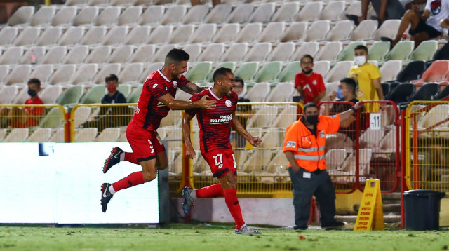 דיא לבאבידי הפועל חדרה חוגג (צילום: לירון מולדובן)