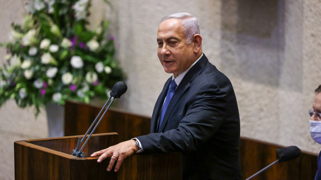 בנימין נתניהו בכנסת (צילום: נועם מושקוביץ, דוברות הכנסת)