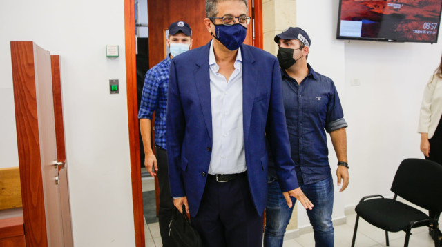 אילן ישועה, מנכ"ל וואלה לשעבר בבית המשפט (צילום: שלו שלום/TPS)