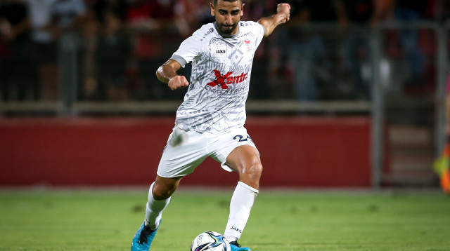 מרואן קבהא שחקן בני סכנין (צילום: מאור אלקסלסי)