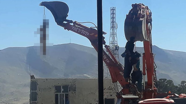 ארגון הטליבאן: "למען יראו וייראו" (צילום: Getty images)