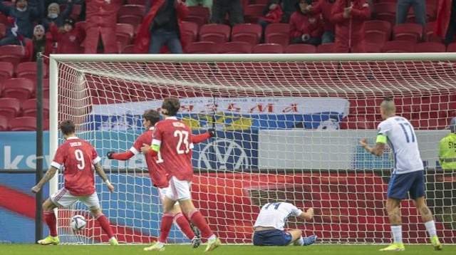 רוסיה חוגגת (צילום: Anadolu Agency / Contributor)