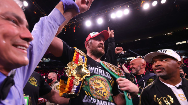 טייסון פיורי (צילום: GettyImages, Mikey Williams/Top Rank Inc)