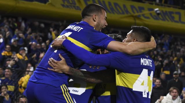 שחקני בוקה ג'וניורס (צילום: Rodrigo Valle/Getty Images)