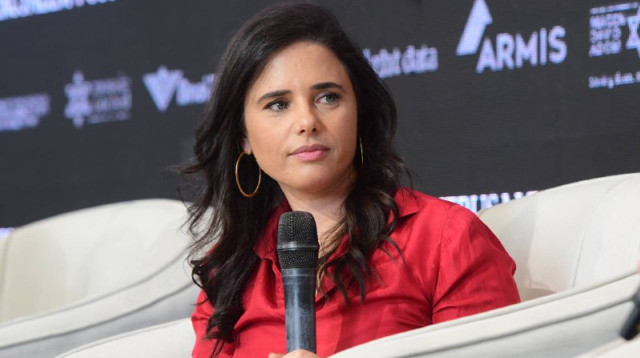 איילת שקד בוועידת הג'רוזלם פוסט (צילום: אבשלום ששוני)