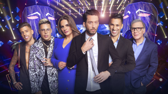 הזמר במסכה, קשת 12 (צילום: ערן לוי)