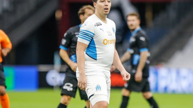 סמיר נאסרי במשחק ראווה של מארסיי (צילום: אתר רשמי, מארסיי)