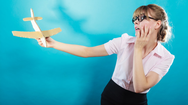 חרדת טיסה (אילוסטרציה) (צילום: אינגאימג')