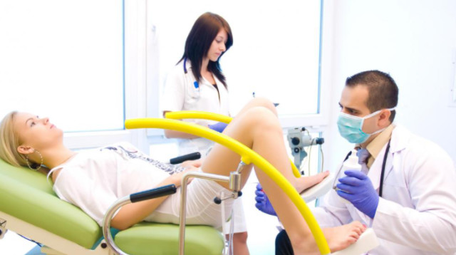 בדיקה גניקולוגית, אילוסטרציה (צילום: Getty images,  Vittorio Zunino Celotto \ Getty Images)