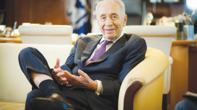 נשיא המדינה לשעבר, שמעון פרס ז"ל (צילום: אריק סולטן)