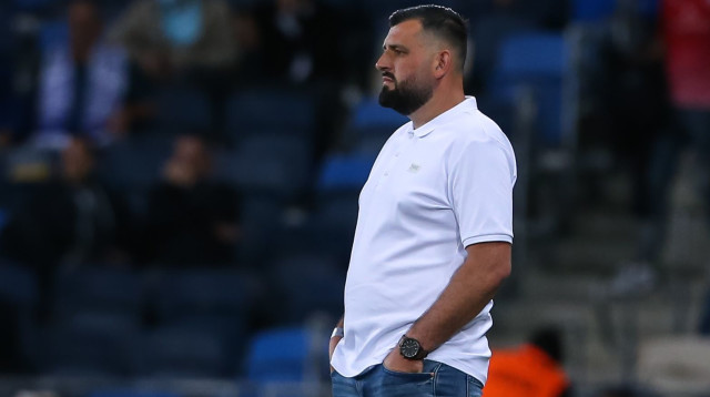 מאמן הפועל עפולה, רומן זולו (צילום: מאור אלקסלסי)