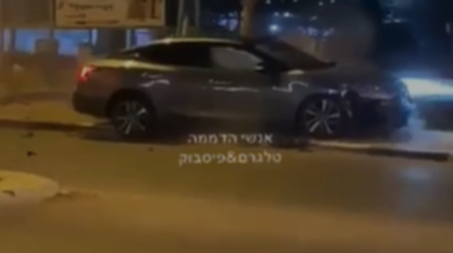 המרדף בקלנסווה (צילום: צילום מסך מתוך סרטון של אנשי הדממה)