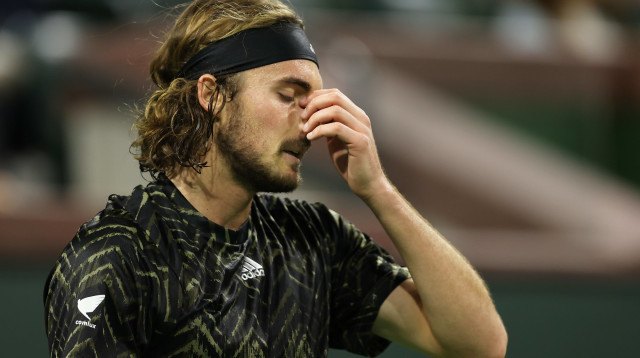 סטפנוס ציציפאס טניסאי יווני (צילום: GettyImages, Clive Brunskill)
