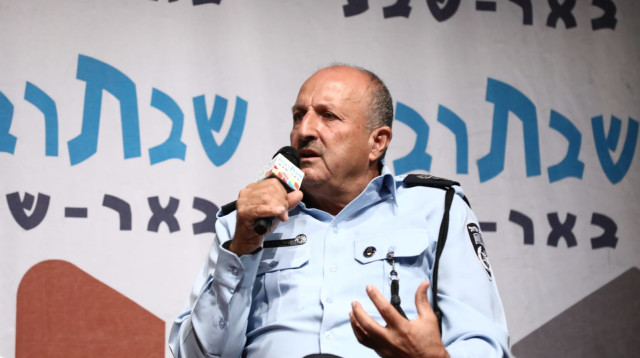 ניצב ג'מאל חכרוש  (צילום: דוברות עיריית באר שבע)