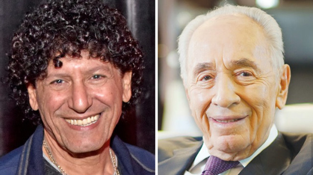 שמעון פרס, ניסים גרמה (צילום: אריק סולטן,אסף ארמה)