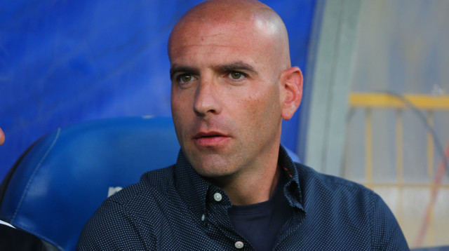 מאמן בני סכנין אלדד שביט (צילום: לירון מולדובן)