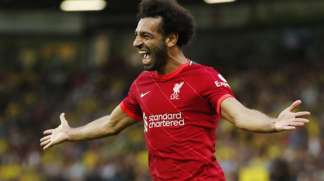 שחקן ליברפול מוחמד סלאח (צילום: רויטרס)