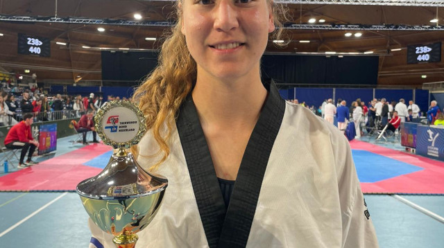 דנה אזרן לוחמת טאקוונדו (צילום: אתר רשמי, איגוד הטאקוונדו)