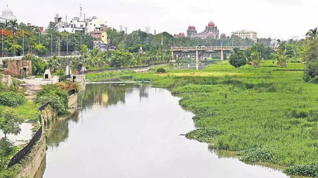 אוצרות מ"אי הזהב" נמצאו בנהר המוסי (צילום: רויטרס)