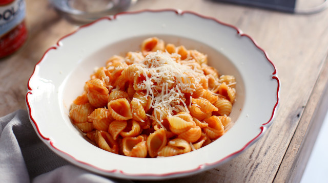 הפסטה אוהבת את הרוטב אבל לא אוהבת לחכות לו. באדיבות Mutti (צילום: דניה ויינר)