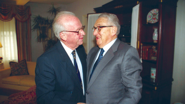 רבין וקיסינג'ר (צילום: לע"מ)