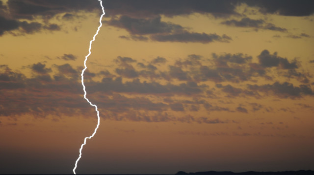 פגיעת ברק, אילוסטרציה (צילום: Getty images)