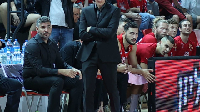 דני פרנקו, מאמן הפועל תל אביב (צילום: דני מרון)