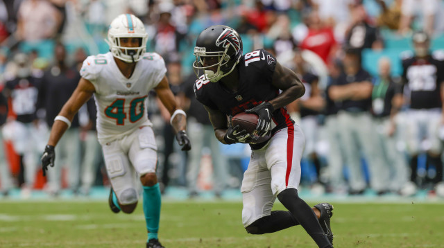 קלווין רידלי שחקן אטלנטה פאלקונס (צילום: GettyImages, David Rosenblum)