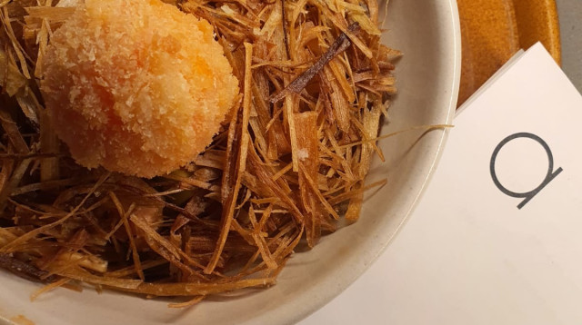 טרטר דג. מסעדת A (צילום: אסנת גואטה)