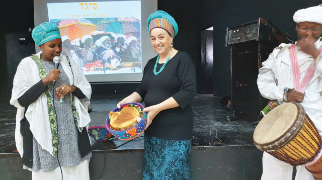 חג הסיגד בבית שמש (צילום: דוברות עיריית בית שמש)