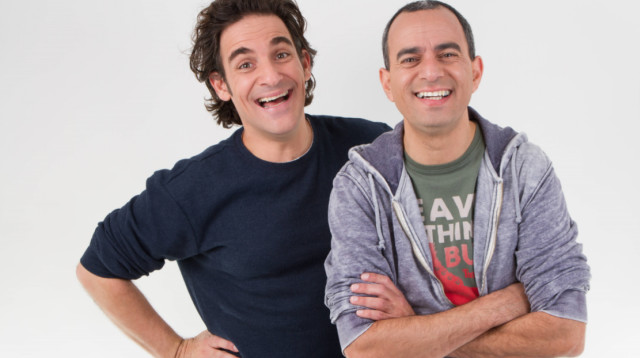 אודי ואביעד חוגגים 25 שנות יצירה (צילום: לירז מנדל)