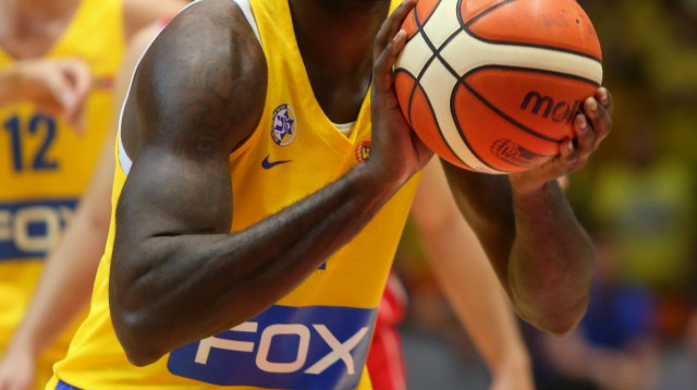 קווינסי אייסי שחקן מכבי תל אביב (צילום: קובי אליהו)