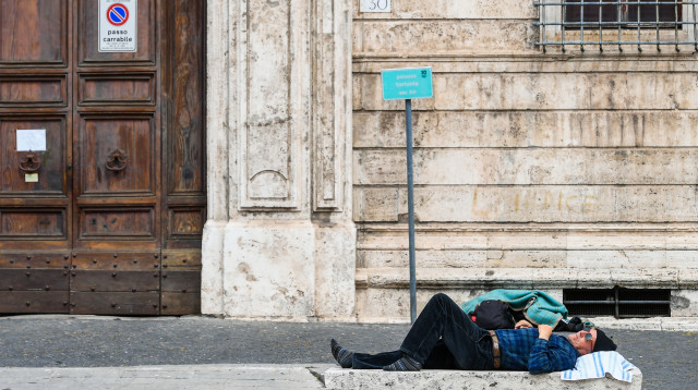 מחוסר בית, אילוסטרציה (צילום: Getty images)